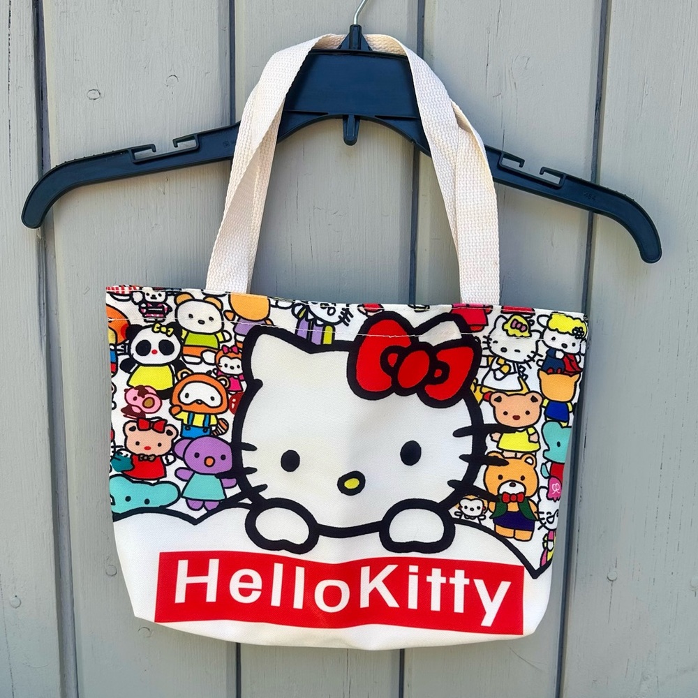 Hello Kitty Canvas Tote Bag